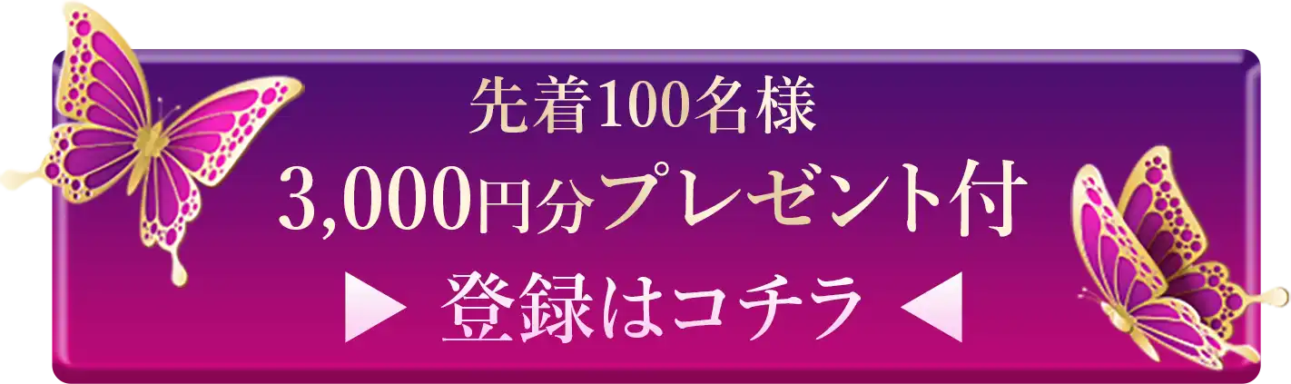 先着100名様 3,000円分プレゼント付 登録はコチラ