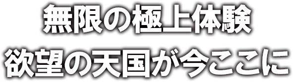 究極の快楽への扉、欲望を満たす天国への入り口はこちら！