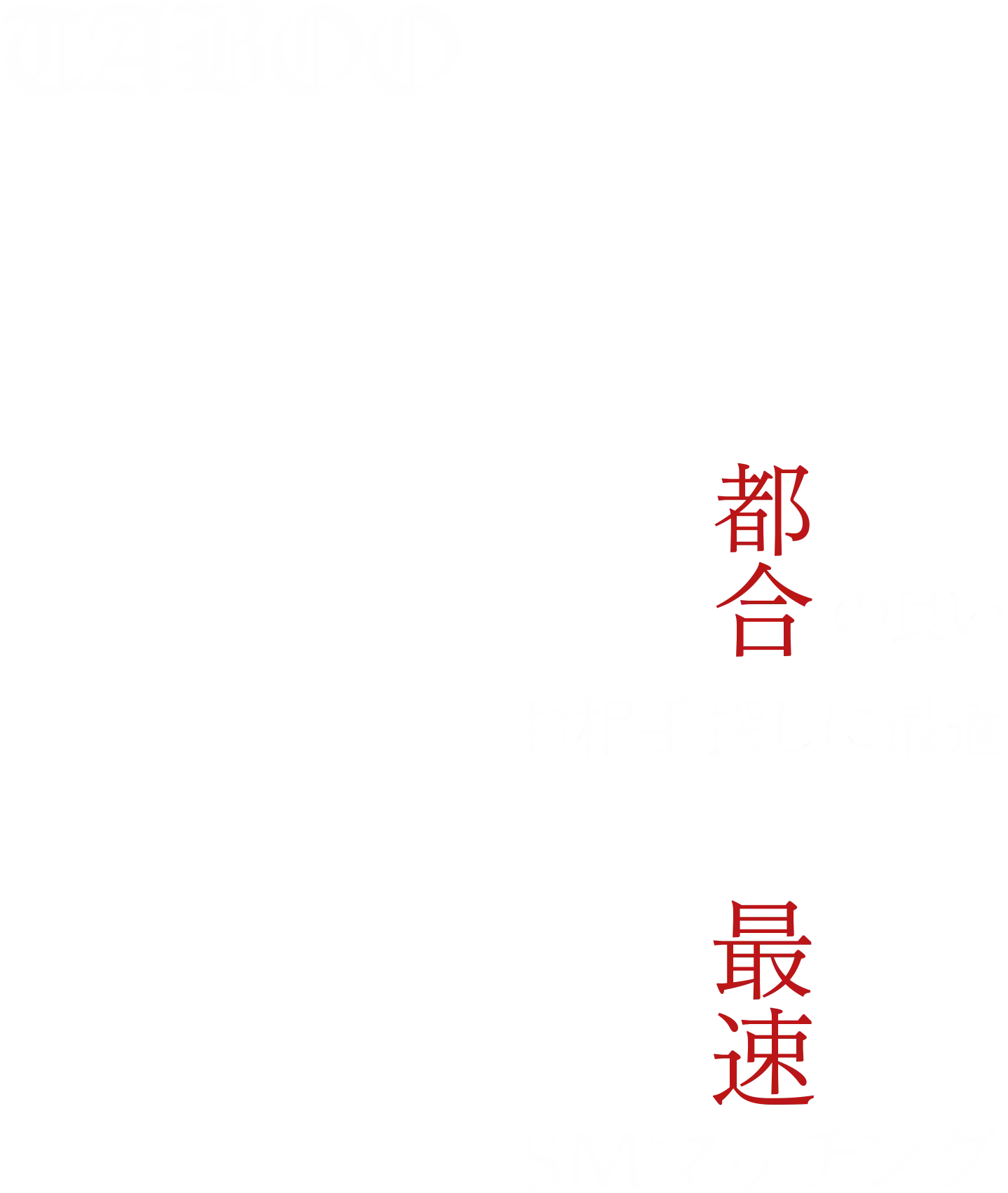 TABOO 都合のいい相手探しに最適 最速SMマッチング